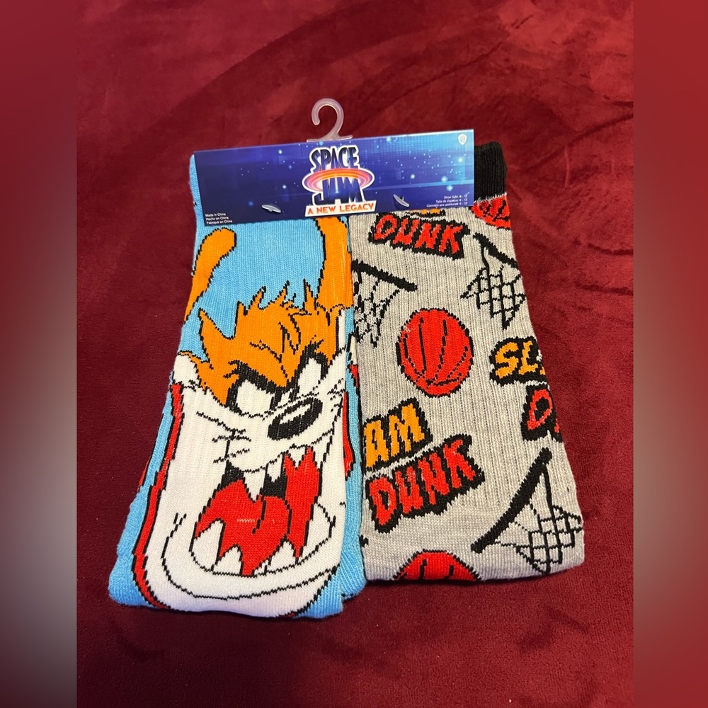 Space Jam Socks - Picture 2 of 6